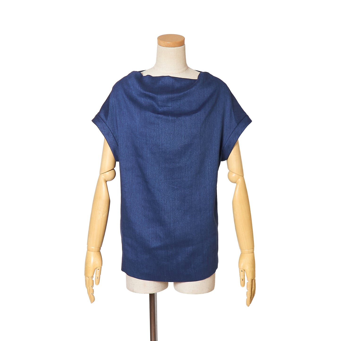 ST DENIM DRAPE/N TOPS