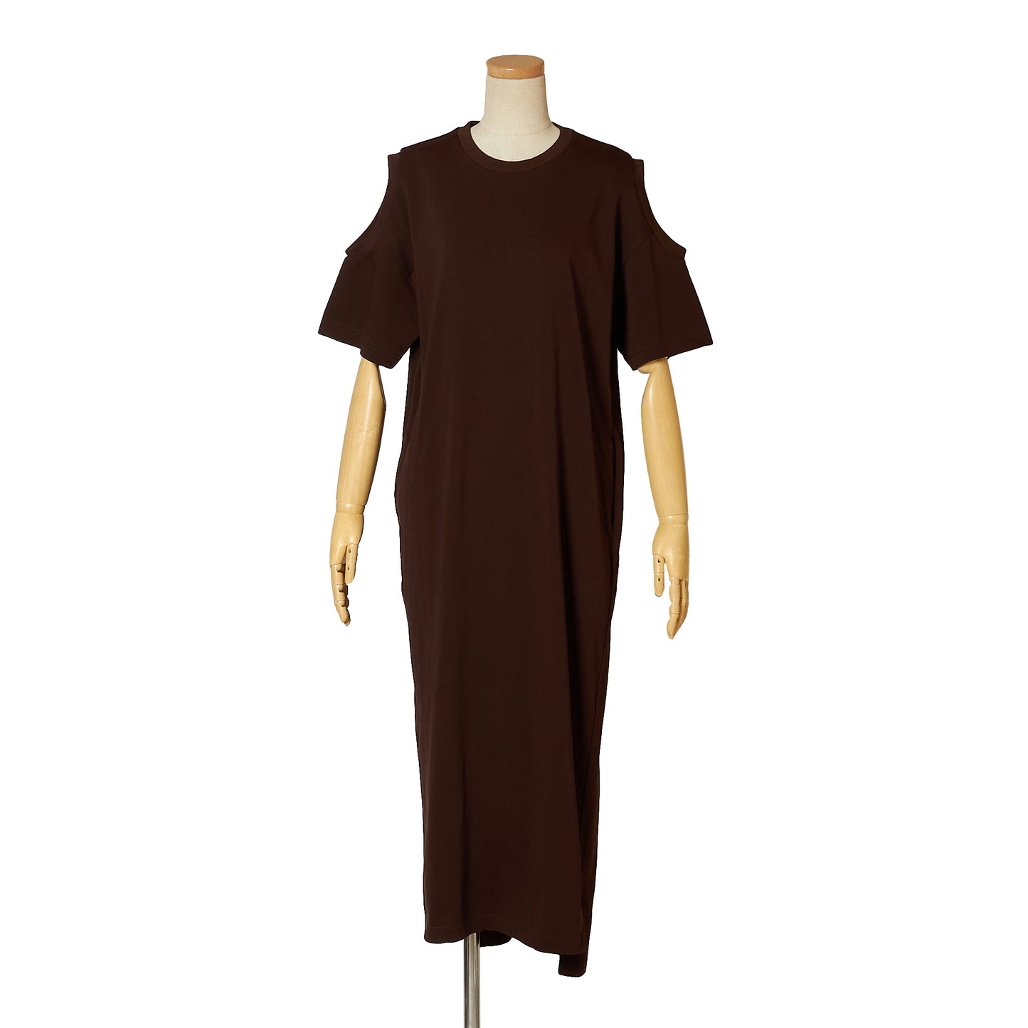 FUNCTIONAL CO SHOULDER/OPEN DRESS