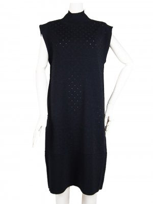 CUT-JAQUARD TTL NS DRESS