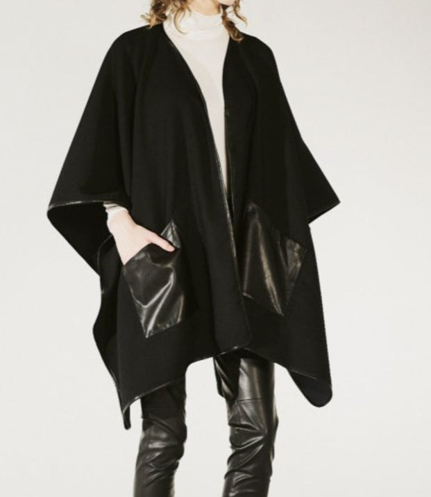 DOUBLE-FACE STOLE COAT