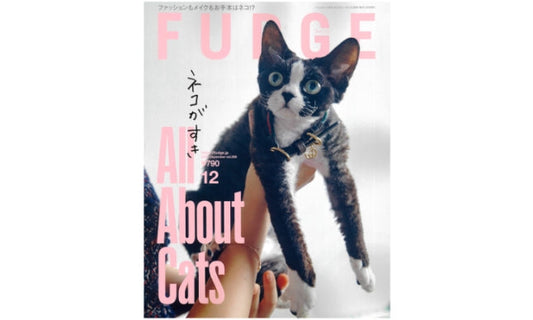 FUDGE 12月号 掲載