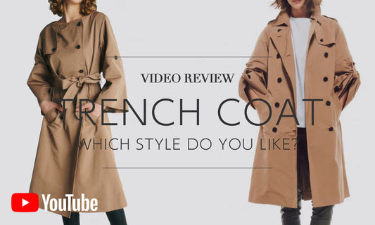 【動画で解説】美フォルムで魅せる、理想のスプリングトレンチ