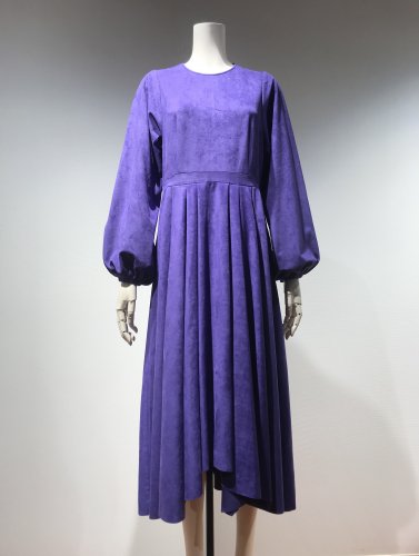 F/SUEDE FLAIR DRESS