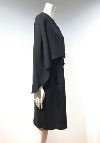 【LAST ONE】GEORGETTE SHAWL DRESS