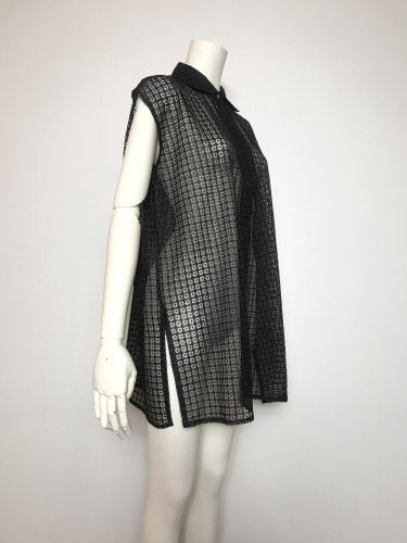 【LAST ONE】SHINNY LACE REG TUNIC DRESS