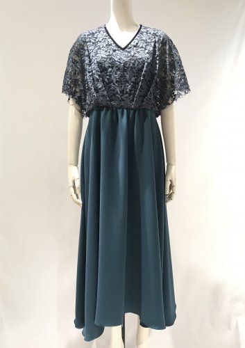 【LAST ONE】LEAVERS/LACE CHANGE V/N DRESS