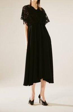 【LAST ONE】LEAVERS/LACE CHANGE V/N DRESS