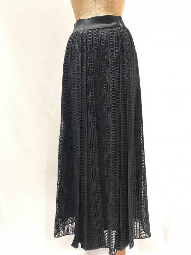 【LAST ONE】CHEMICAL-LACE PLEATS SKIRT