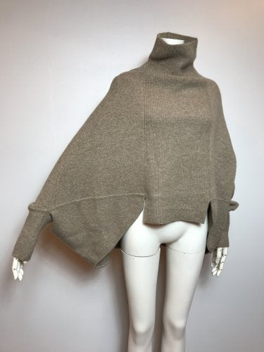 WOOL BOTTOLE/N PONCHO