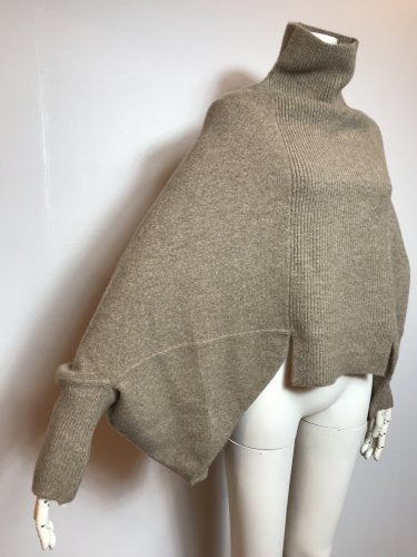 WOOL BOTTOLE/N PONCHO