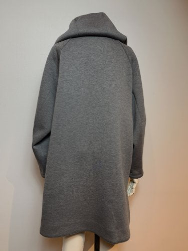 AIR JERSEY HOODED COAT