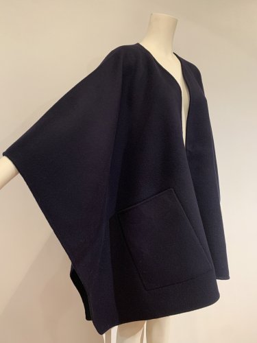 CHARME WOOL REV STOLE COAT