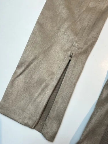 F/SUEDE SKINNY PANTS