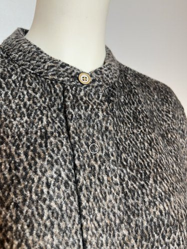 LEOPARD JQ BAND/C JACKET