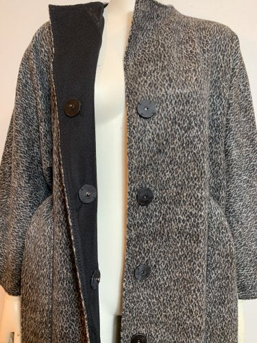 【LAST ONE】LEOPARD JQ BELTED COAT