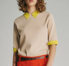BI/COLOR COLLAR TOPS