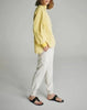 MAT SATIN RIB CARGO PANTS