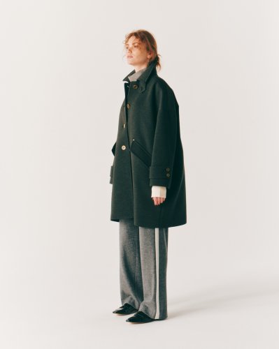 AIR JRSY OVERSIZED HALF COAT