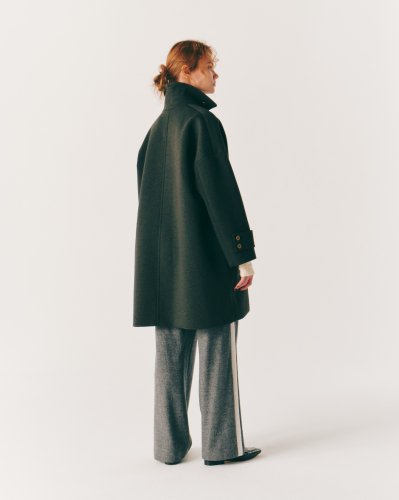 AIR JRSY OVERSIZED HALF COAT