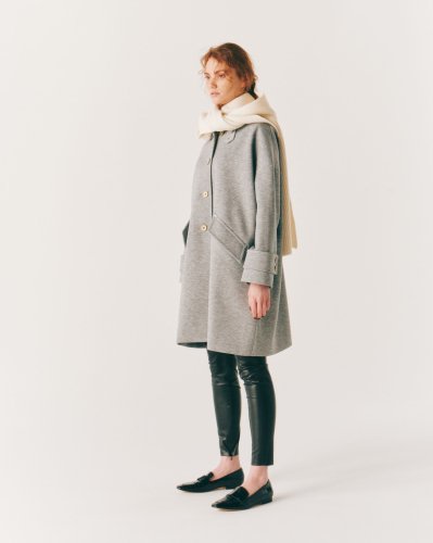 AIR JRSY OVERSIZED HALF COAT
