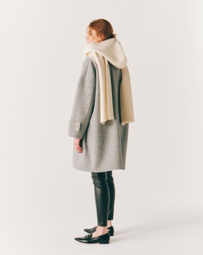 AIR JRSY OVERSIZED HALF COAT
