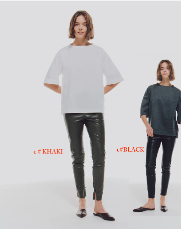 [Classic] F/LEATHER SKINNY PANTS