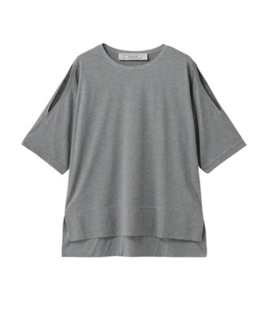 【NEW IN】TENCEL SHOLDER-SLIT TEE