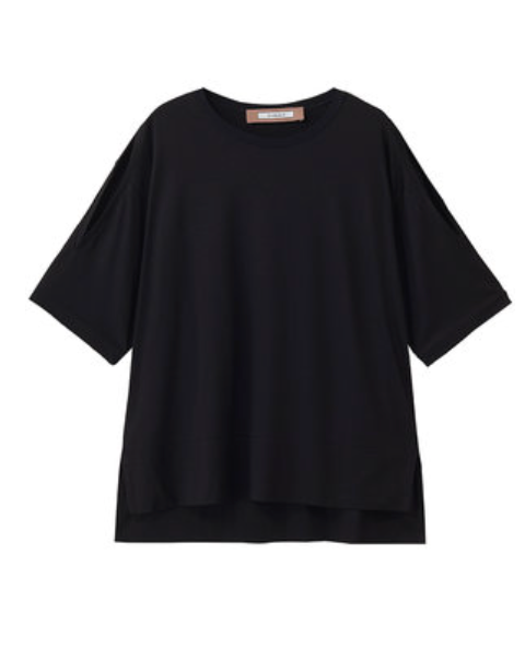 【NEW IN】TENCEL SHOLDER-SLIT TEE
