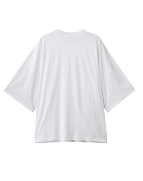 【NEW IN】TENCEL MOCKNECK TEE