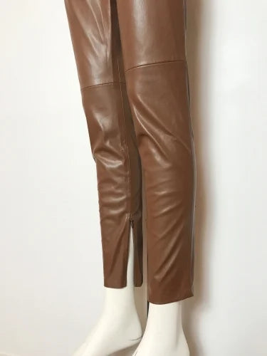 【定番】 F/LEATHER SKINNY PANTS