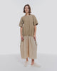 【予約商品】 COMBI GATHER DRESS