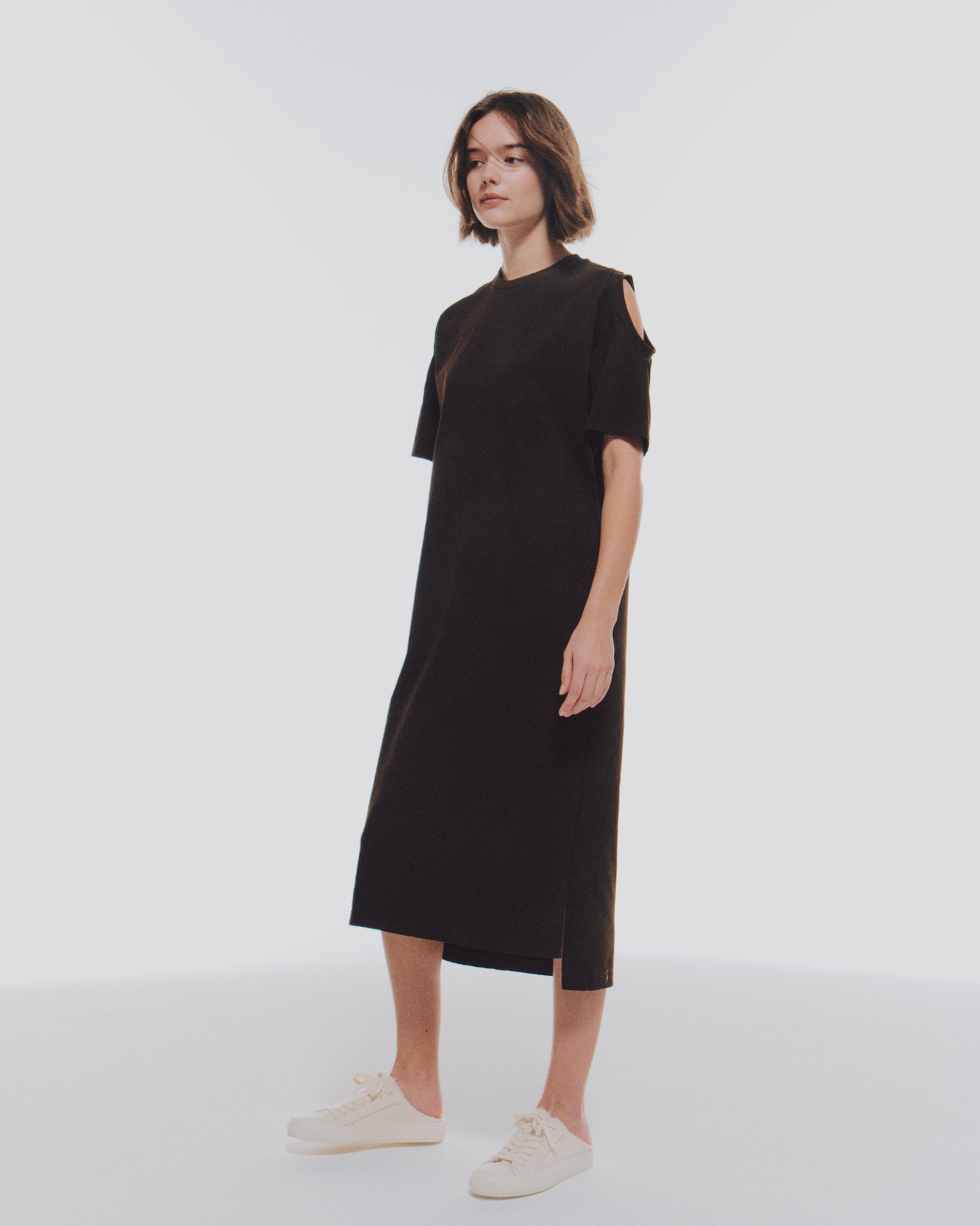 【予約商品】 FUNCTIONAL CO SHOULDER/OPEN DRESS