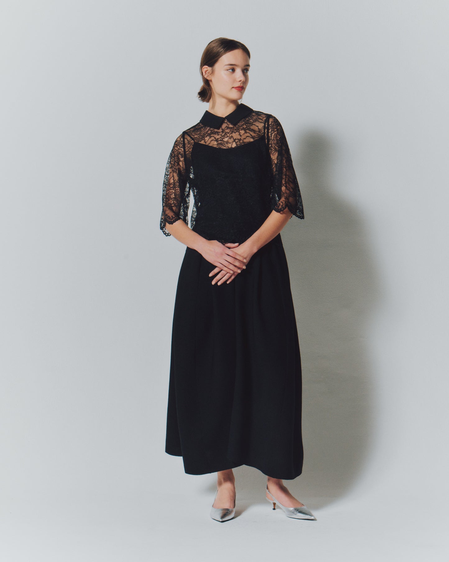 【予約商品】 RUSSELL LACE/W COLLAR TOPS