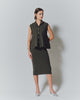 【予約商品】 H/MILANORIB PEARL/B GILET