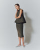 [LAST ONE]H/MILANORIB PEARL/B GILET