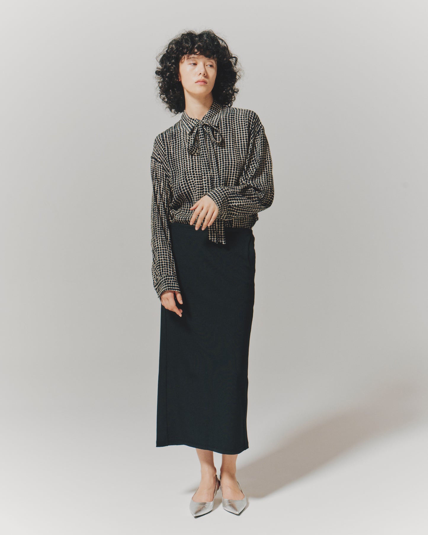 SCUBA RIB BACK/B TIGHT SKIRT