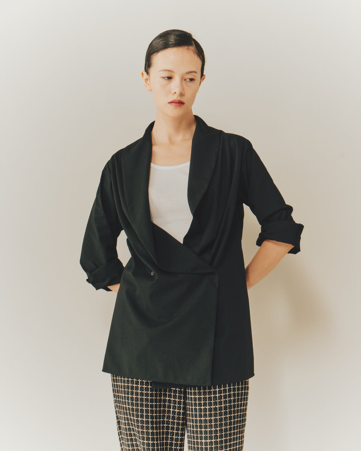 【LAST ONE】TORO 2B DRAPE SHIRTS JACKET