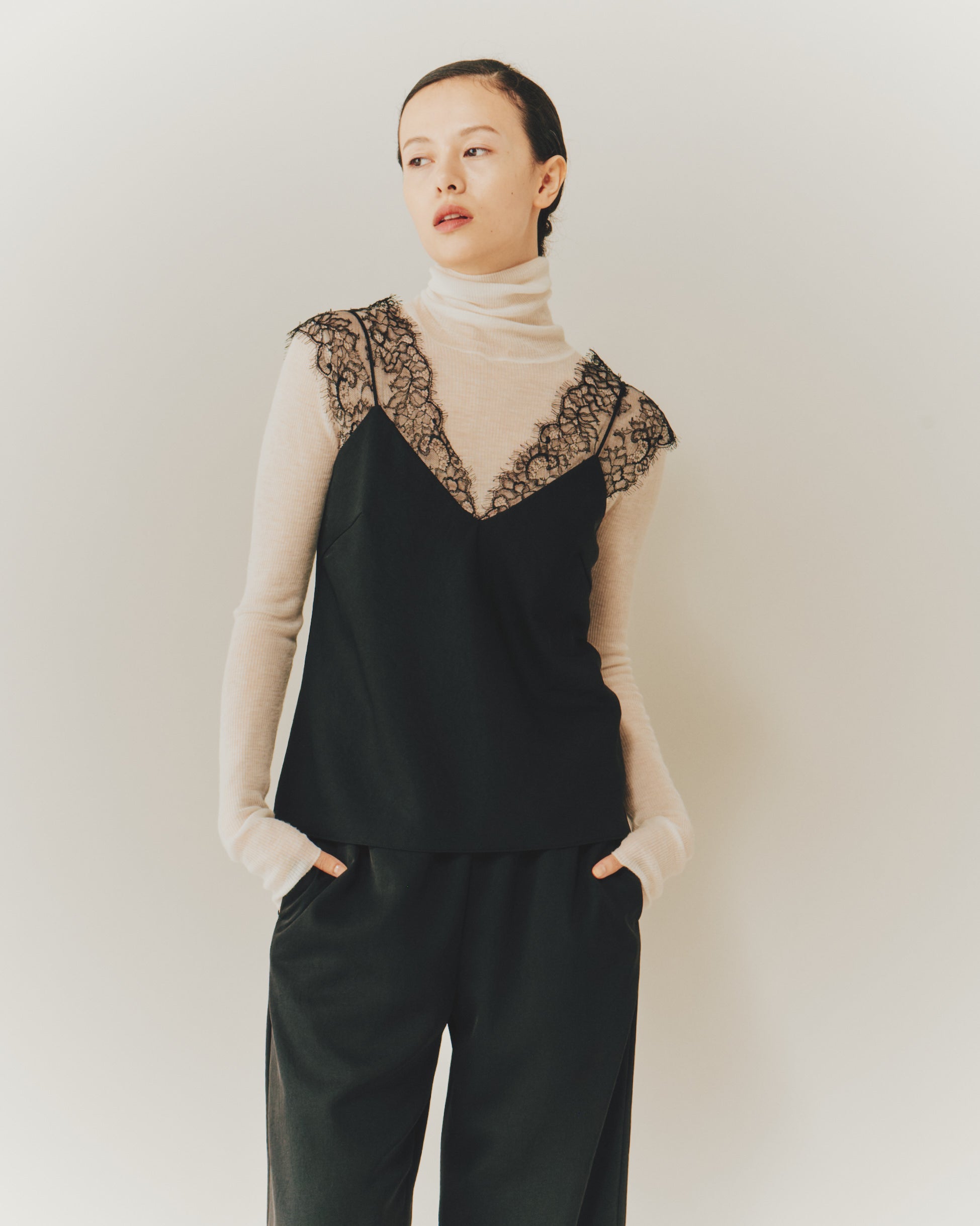 VIN-SATIN WITH LACE CAMI – Room no.8 ONLINE SHOP
