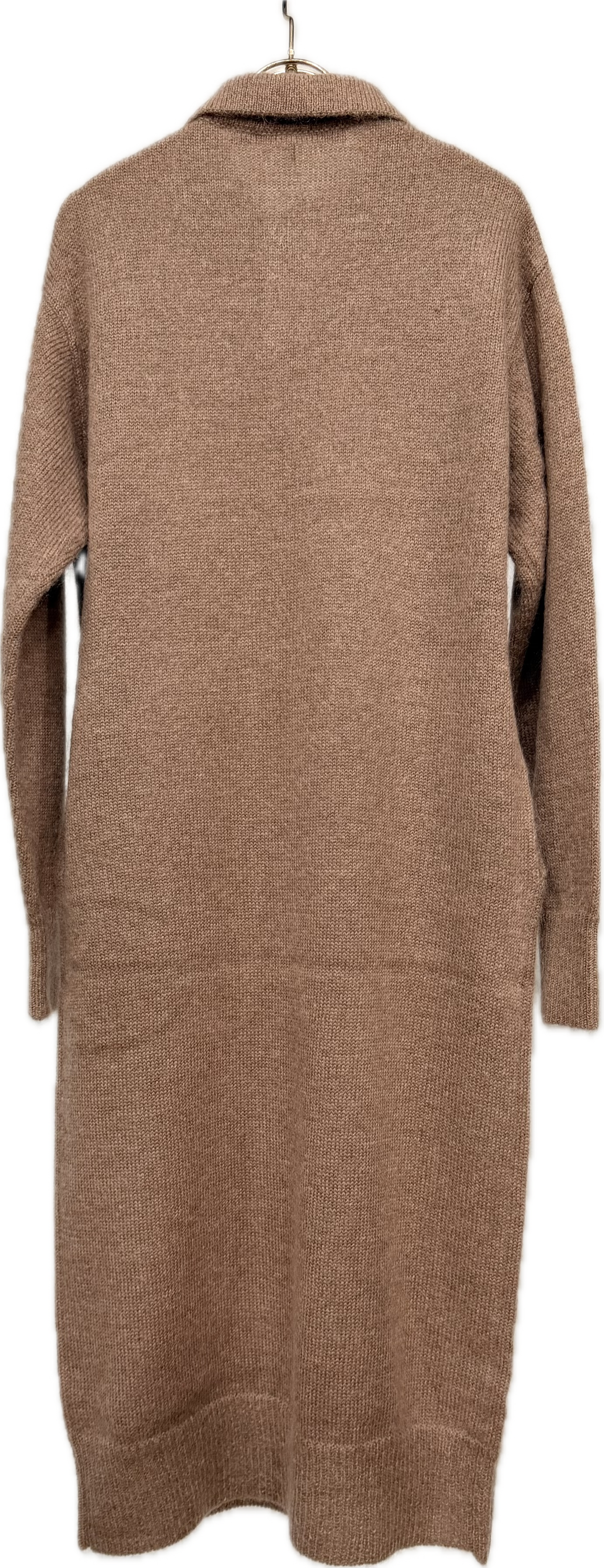MOHAIR PEARL/B POLO DRESS
