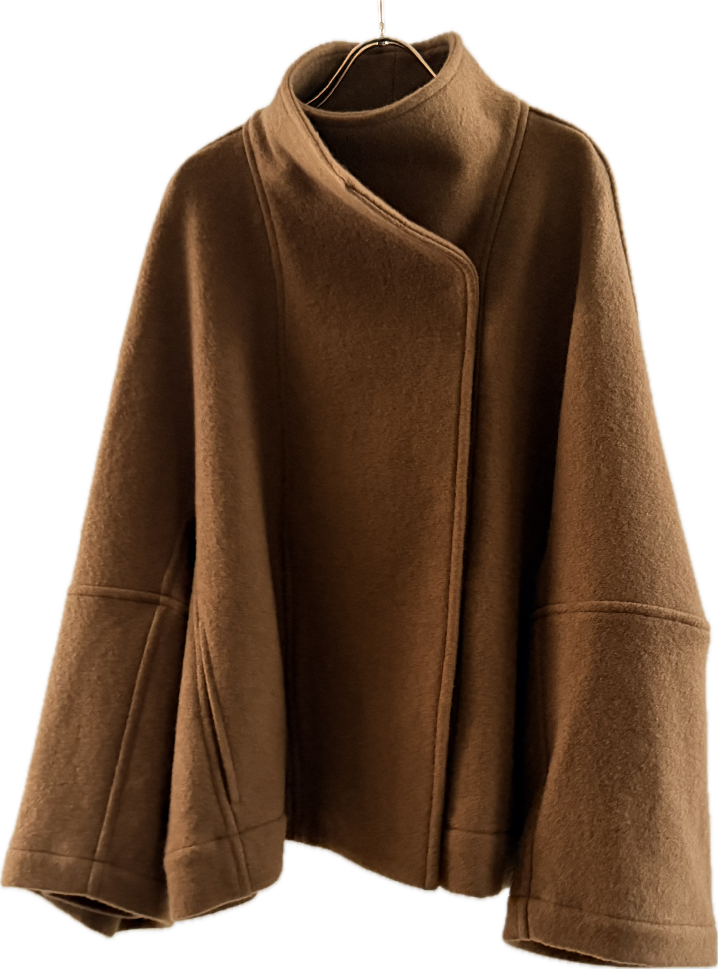 BOUCLE HI/N SHORT COAT