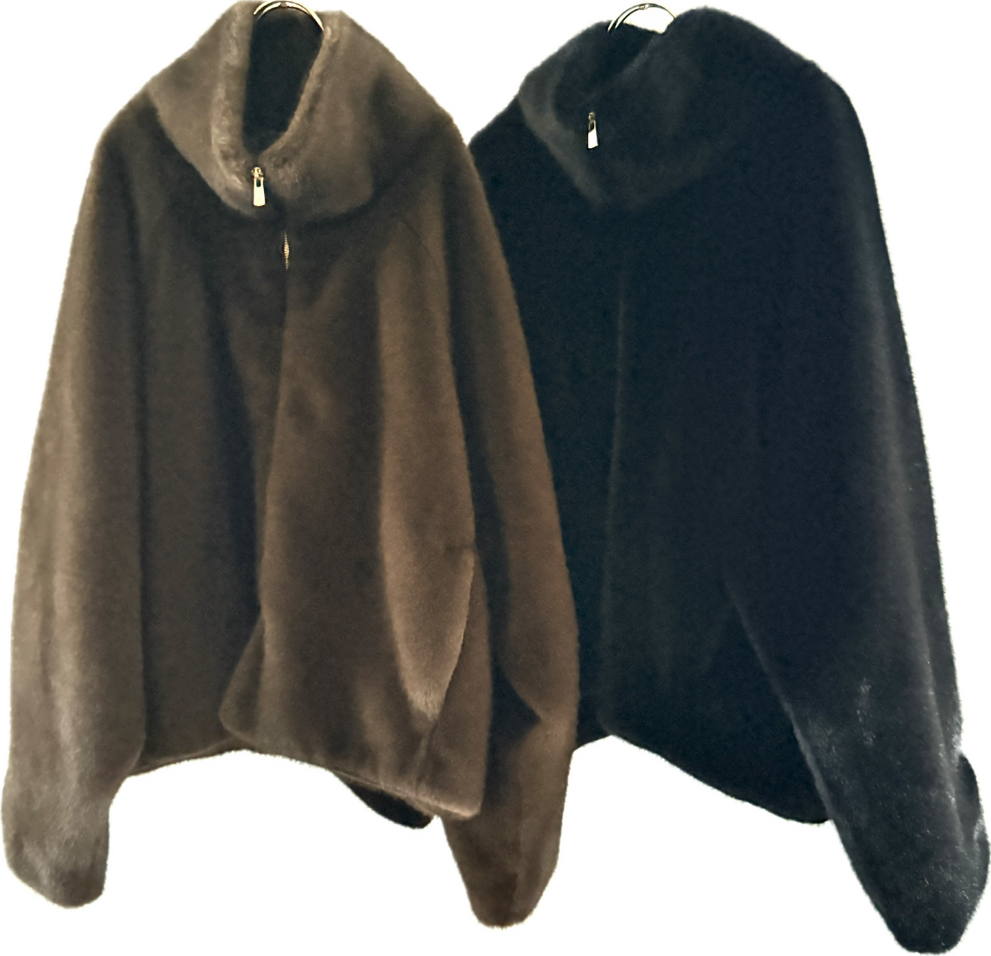 ECO/FUR ZIP BLOUSON