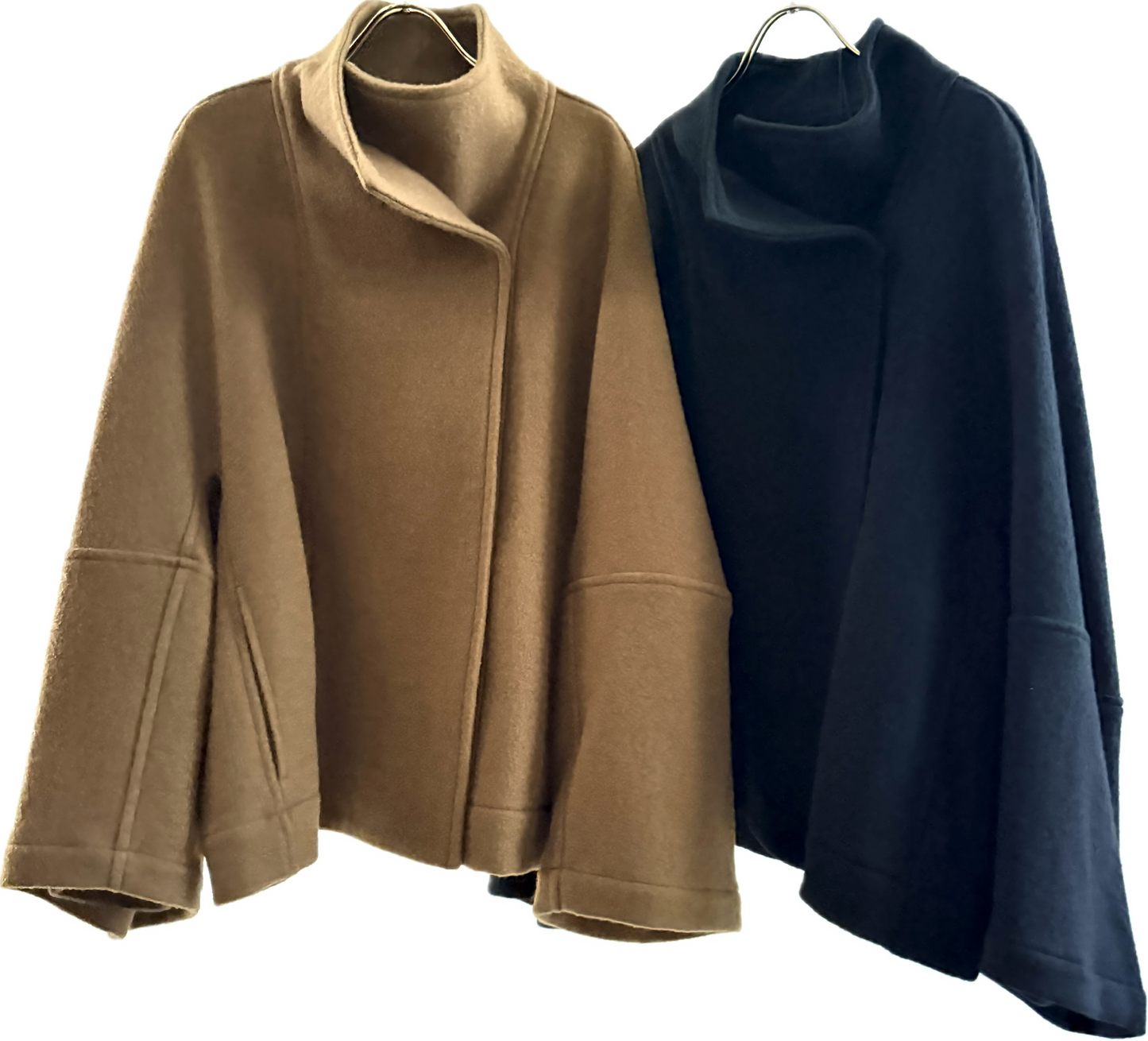 BOUCLE HI/N SHORT COAT