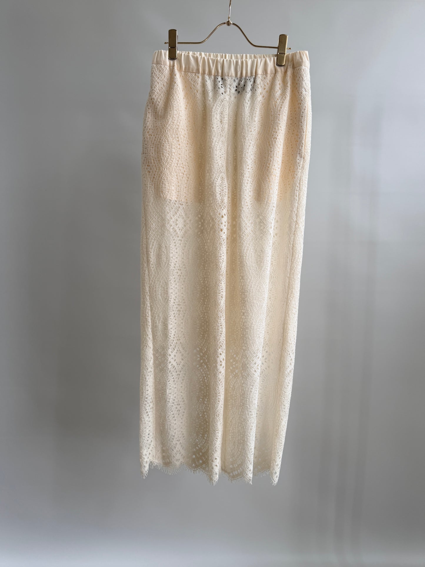 【予約商品】GUIPURE LACE  WIDE PANTS