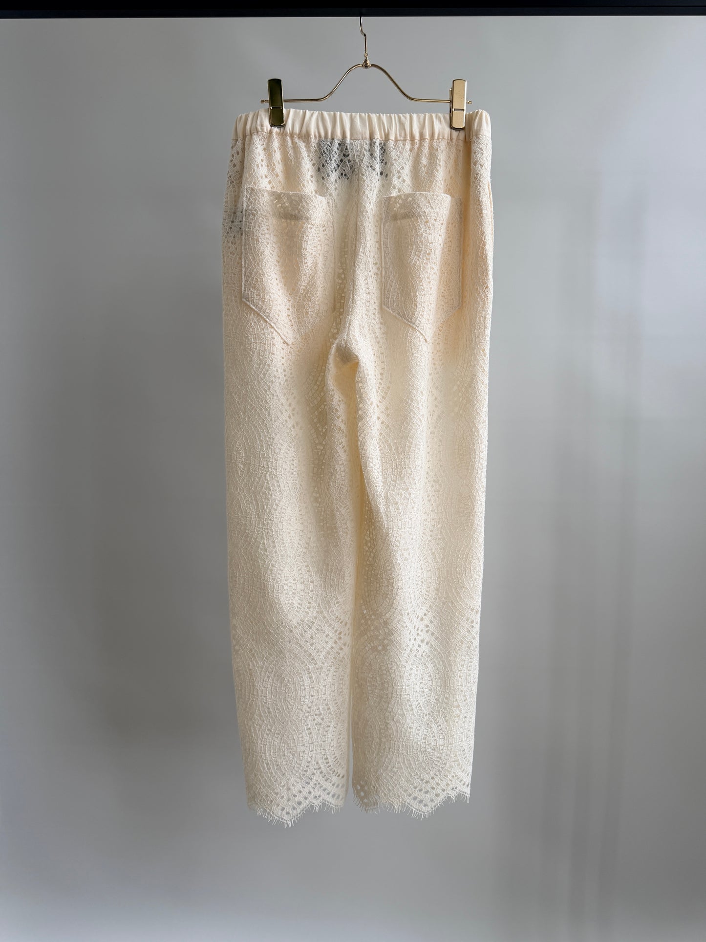 【予約商品】GUIPURE LACE  WIDE PANTS