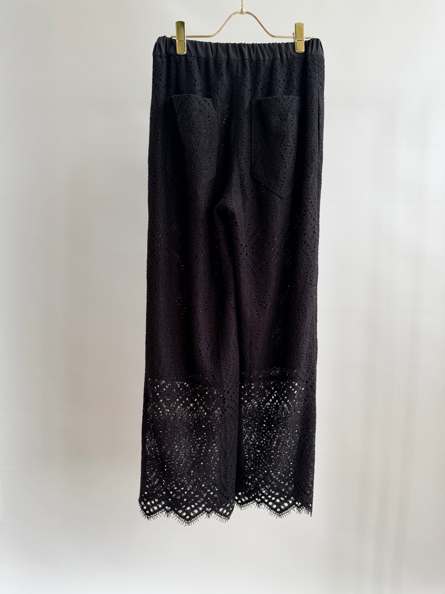【予約商品】GUIPURE LACE  WIDE PANTS