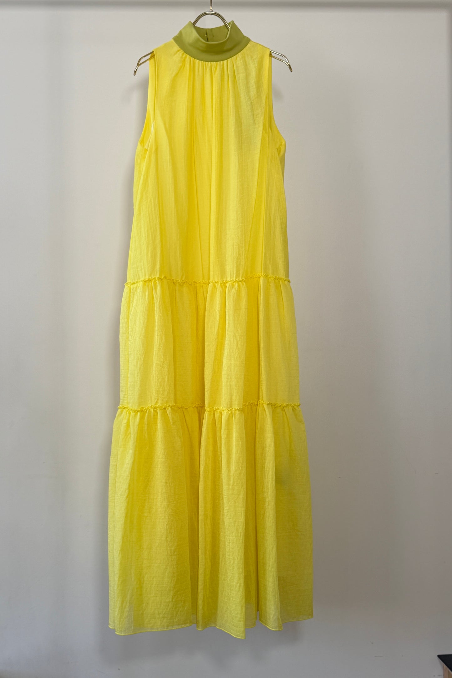 CO SHEER TIERED HI/N DRESS