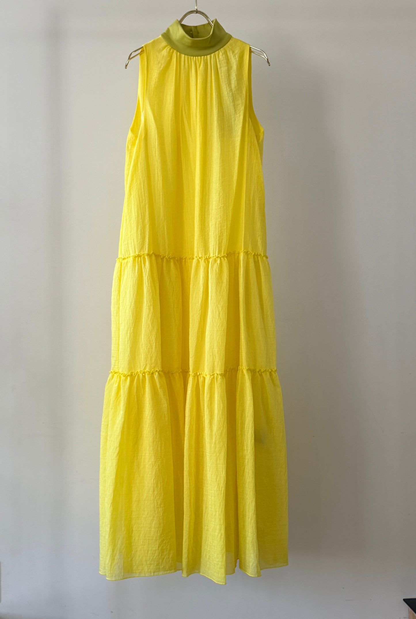 CO SHEER TIERED HI/N DRESS