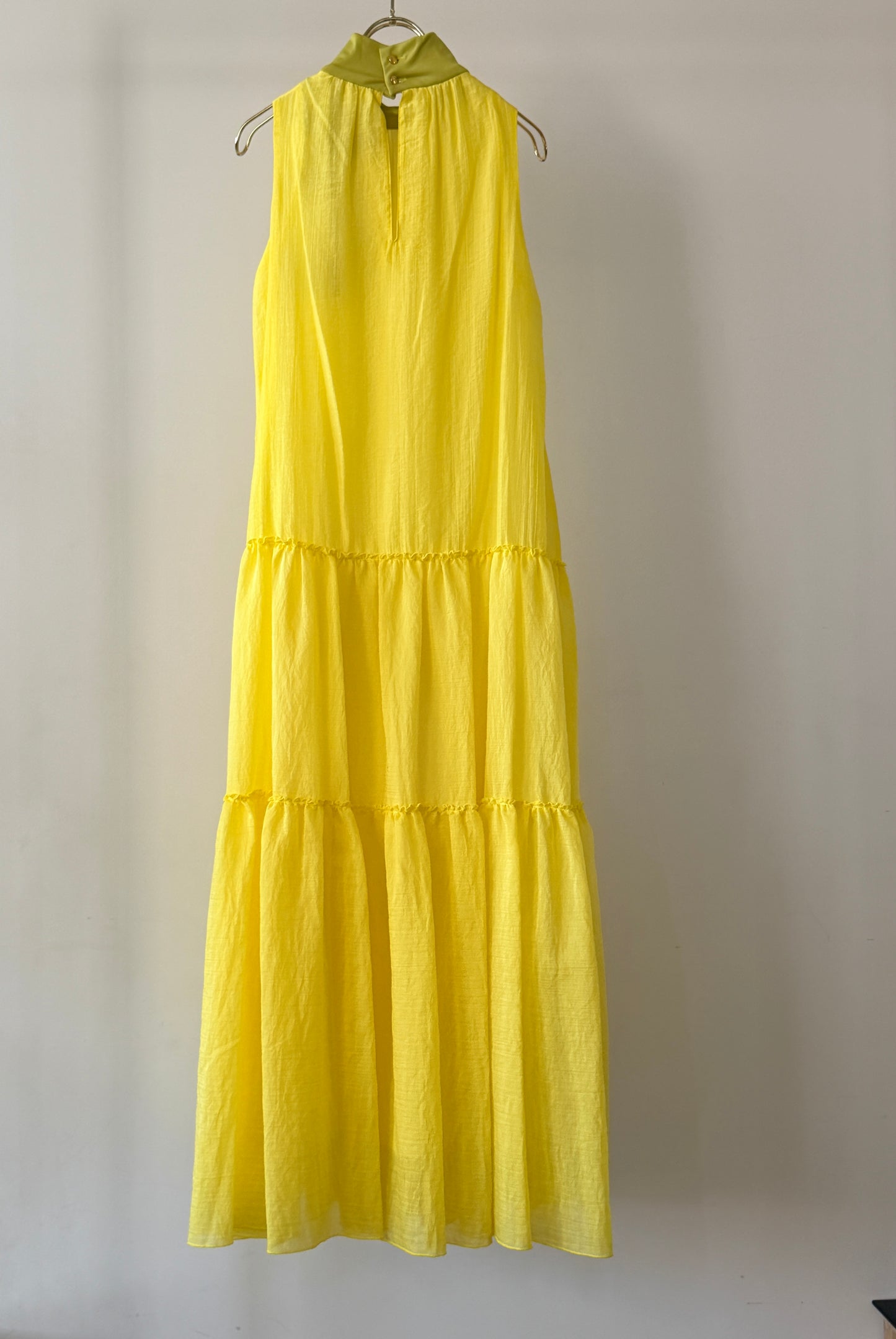 CO SHEER TIERED HI/N DRESS