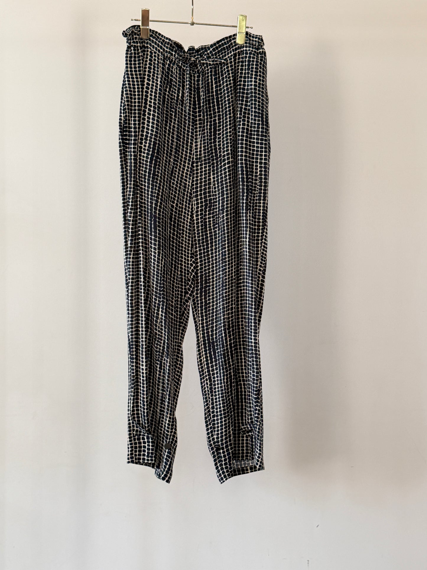 RYN PRINT DRAW-CORD PANTS