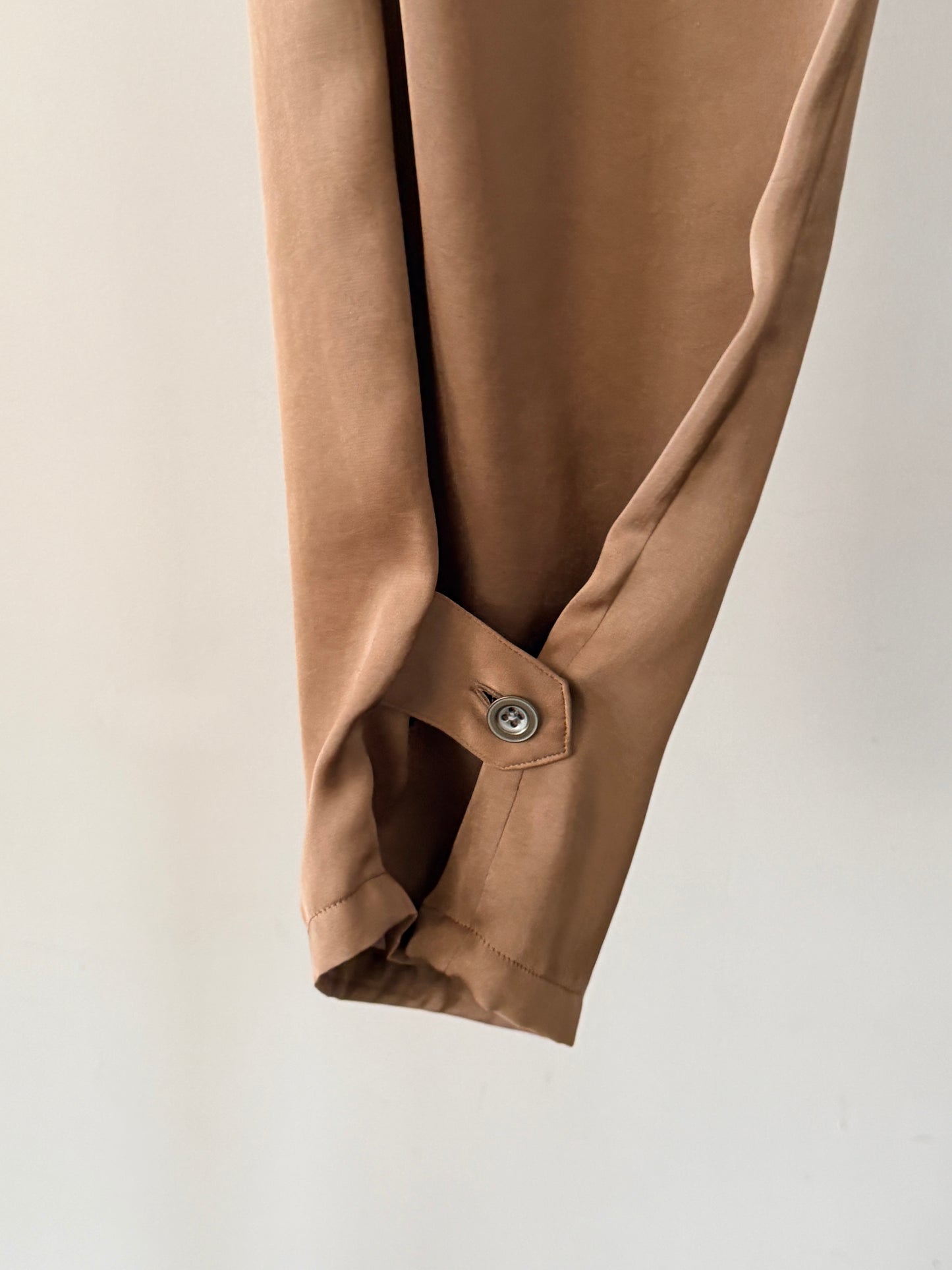 VIN SATIN DRAW-CORD PANTS